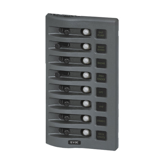 Blue Sea Systems WeatherDeck Switch Panel – Circuit Breaker